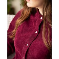 Платье вельветовое / Платье для кормящих с секретами